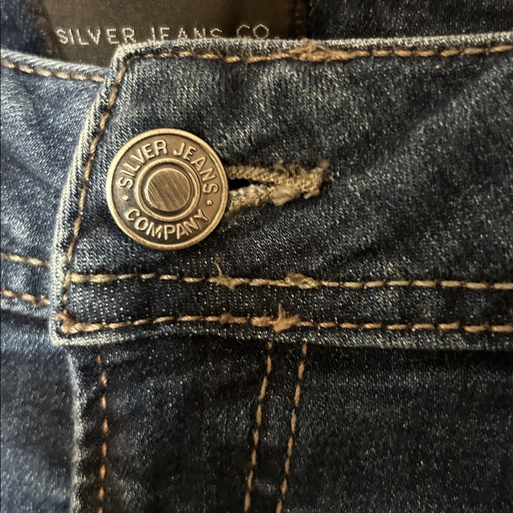 SILVER SUKI SUPER SKINNY JEANS 30/31 - Picture 6 of 12